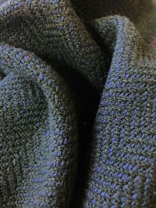  ヘリンボーン ウィザード JKT / navy