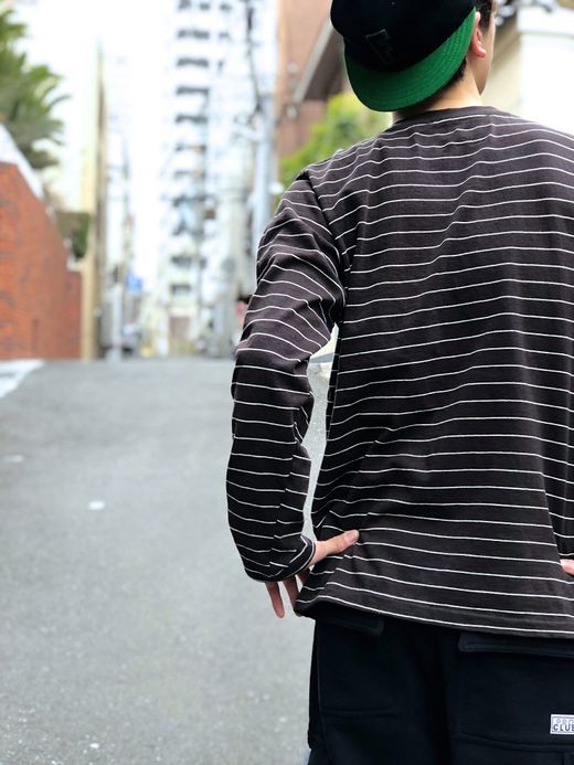 NECESSARY or UNNECESSARY Border L/S / brown