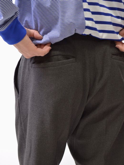  MPTM006-2 / ウインターキャット1タックパンツ / チャコール