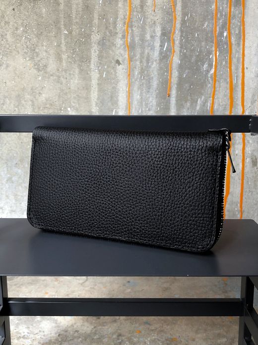 VOO VOO-A-200 / LEATHER WALLET by BRASSBOUND / BLACK