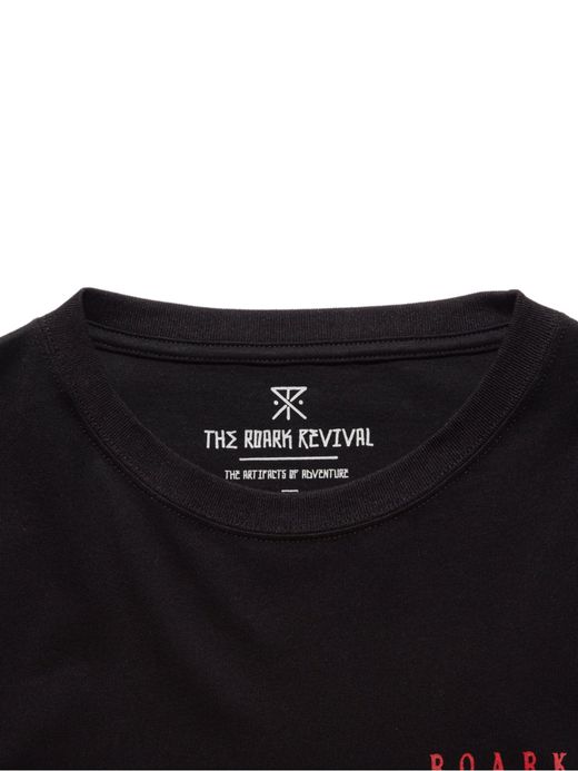 ROARK REVIVAL RLTJ655 / "THE WOLF" L/S TEE / BLACK