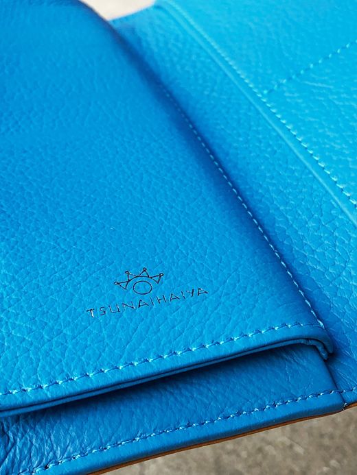 TSUNAIHAIYA BRINCADEIRA LONG WALLET / CAMEL LIGHT BLUE
