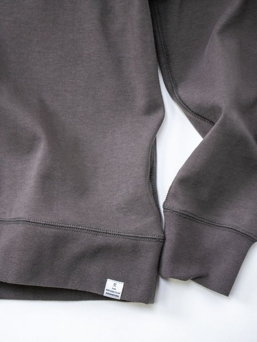ROARK REVIVAL RLTJHW701 / "LOGO" 9.3oz H/W L/S POCKET TEE / BLACK
