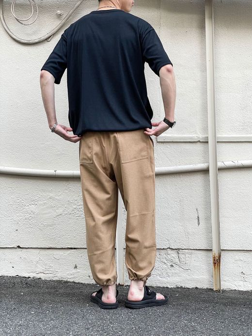 AXESQUIN-modified- 322010 / CHEMICAL MONPE PANTS / BEIGE