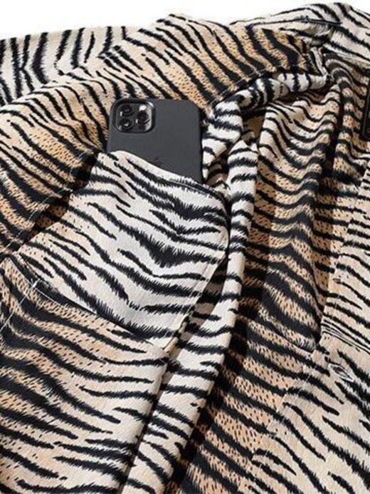 ALDIES A5003111 / LEOPARD SHIRT / BROWN