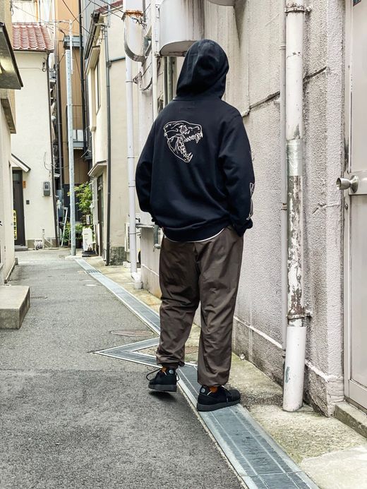 GLOBE DION AGIUS HOODIE / BLACK