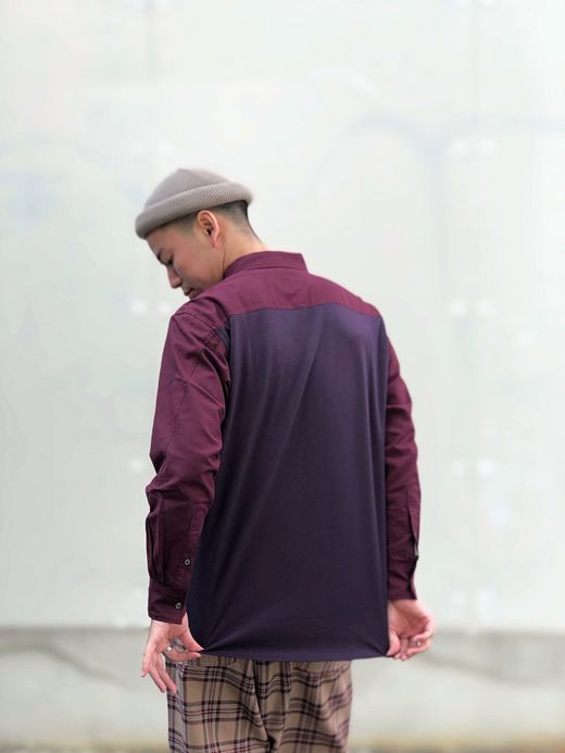 VOO VOO-878 / 零ST OX SHIRTS / WINE