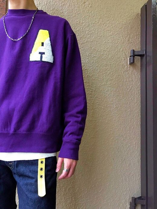 ALDIES ALD Wide Sweat / purple