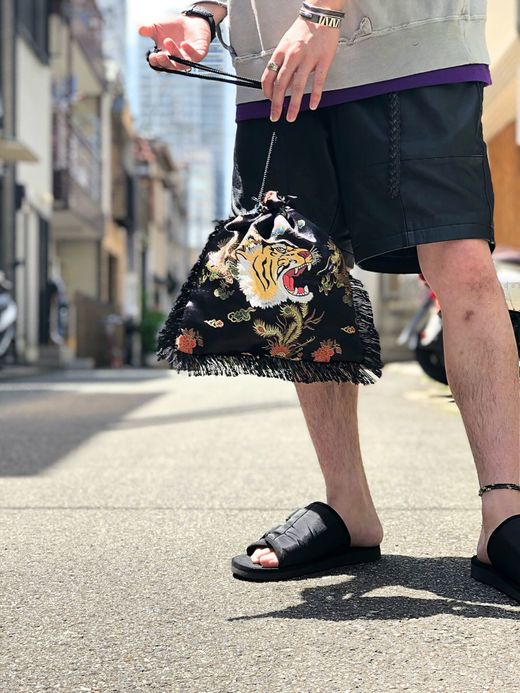 ALDIES Tiger Pudding Bag(S) / black