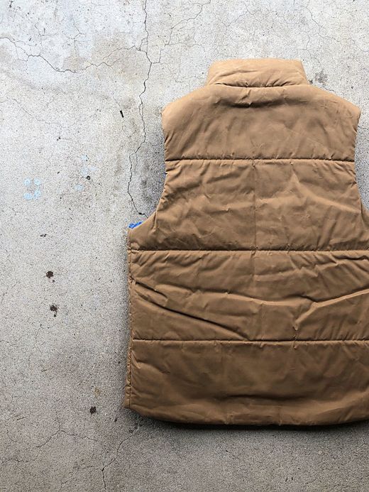VOO VOO-930 / WAXED BALLOON VEST / BEIGE