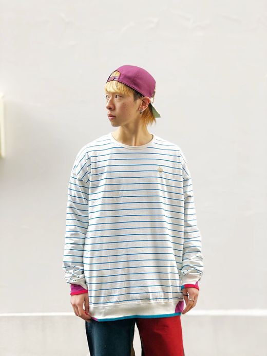 ALDIES A6103219 / RIB SWITCHING LONG T / WHITE