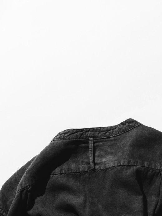 ANACHRONORM AN057 / RF LONG SHIRT PULL OVER / BLACK