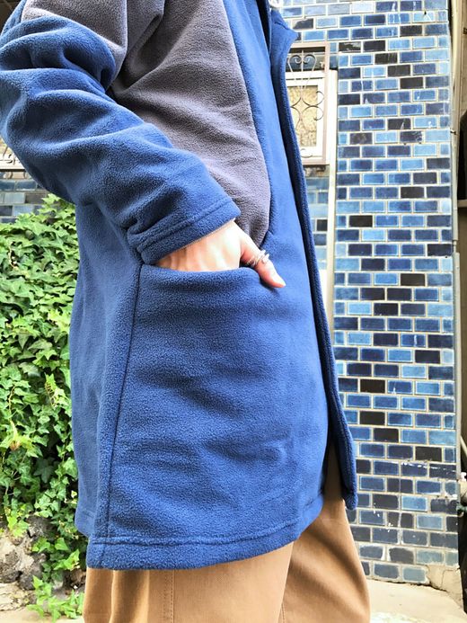 ionoi Enigma Coat / navy