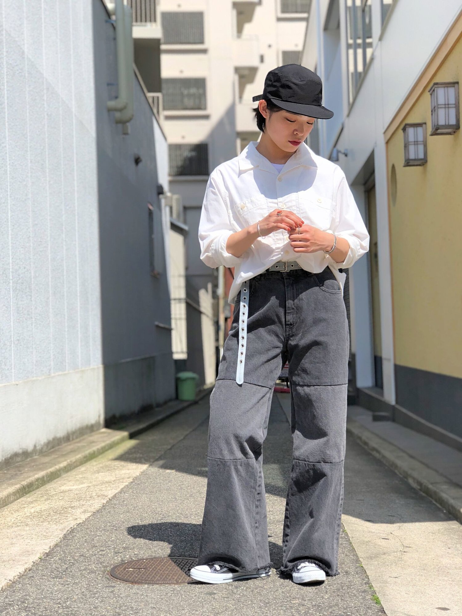 VOO All Round Shirts / white | FLATBUSH（フラットブッシュ