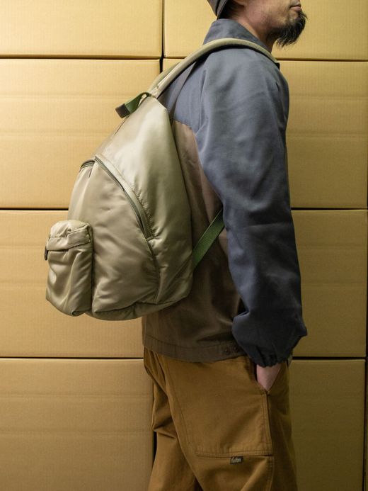 THE UNION TCB00056 / MA-1 ONIGIRI BAG / OLIVE