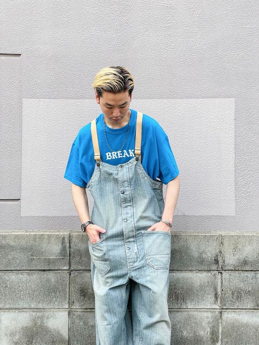 THE UNION UNIIN-011 / THE "BREAK" TEE / SAX BLUE