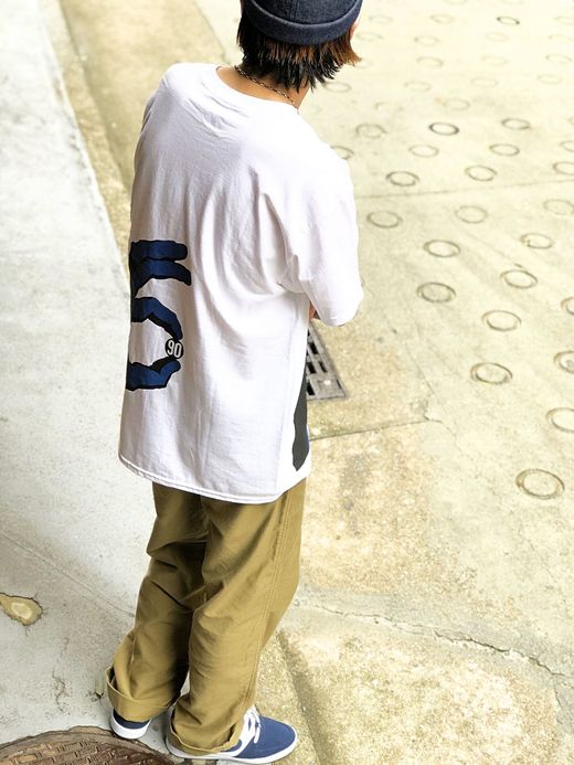  90 Hand Tee / white