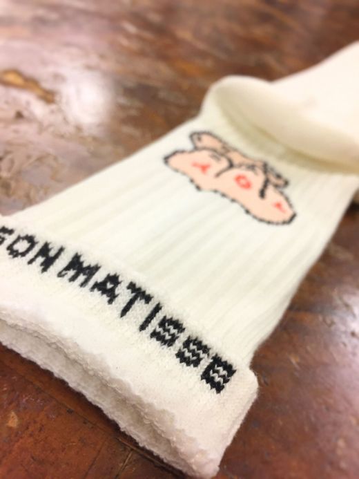  Toy Machine Hand Socks / white
