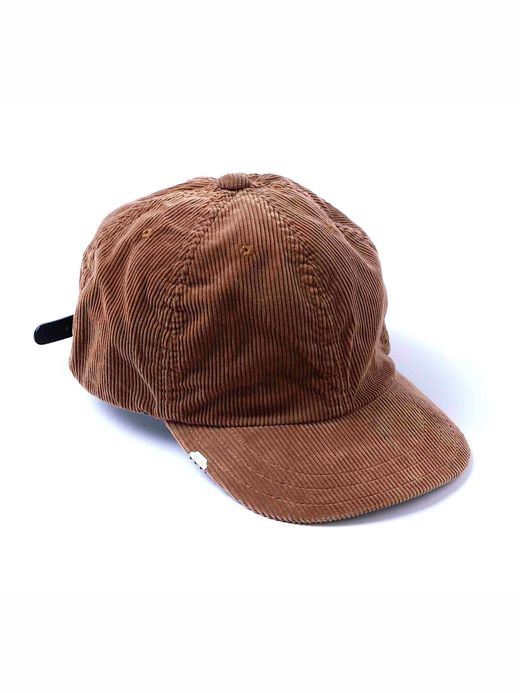 ANACHRONORM ANDC063 / LEATHER BUCKLE CAP / BROWN