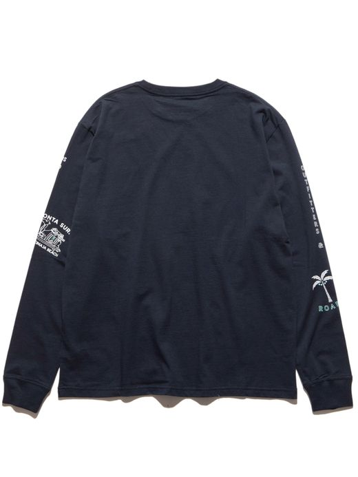 ROARK REVIVAL RLTJ604 / "WILDLIFE" L/S TEE / NAVY