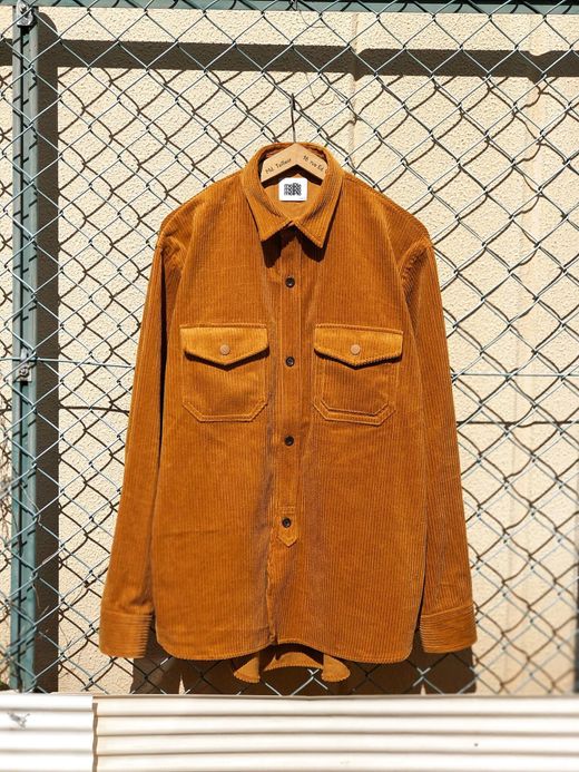  19FW-MP010 / BERKELEY OVER SHIRTS / キャメル