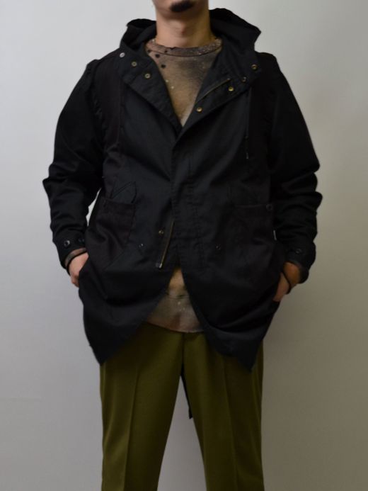 VOO VOO-1015 / 2ND FORM COAT / BLACK