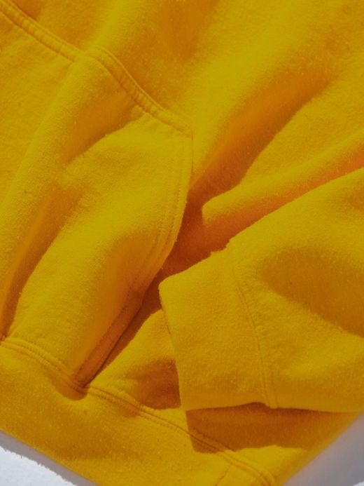 ANACHRONORM NM-SW03 / EMBROIDERED 50/50 HOODED PARKER / YELLOW B