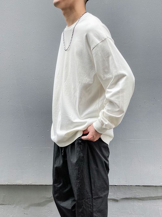 S.F.C SFCSS21CSO02 / BASIC L/S TEE / WHITE