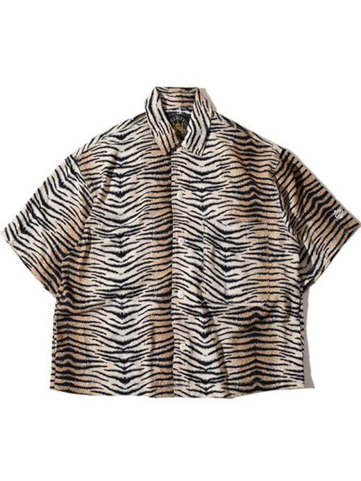 ALDIES A5003111 / LEOPARD SHIRT / BROWN