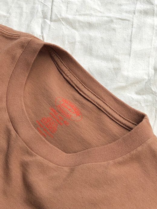 ANACHRONORM NM-TS01R / STANDARD CREW NECK S/S T-S / BROWN GRAY