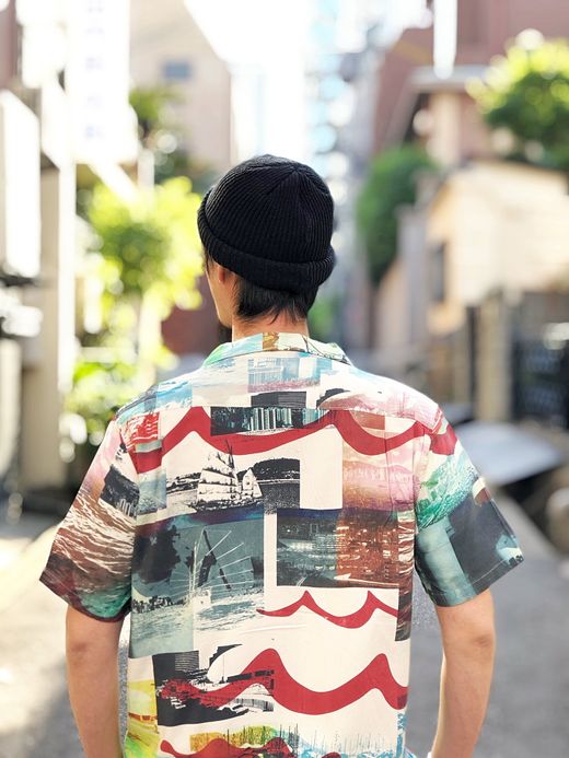 ROARK REVIVAL RW436 / "HK EXPOSURE" WOVEN / MULTI