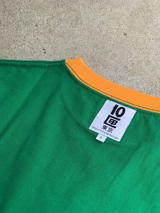 TENBOX OKAY BOSS!! TEE / GREEN/ORANGE