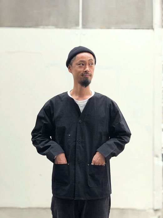 ROARK REVIVAL RJJ553 / "KAMON-SAFECAMP" ENGINEER JACKET / BLACK