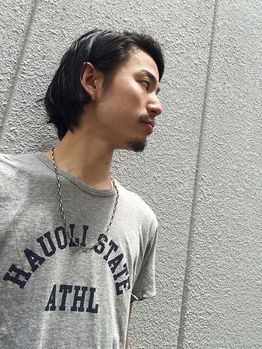  2Play Tee (Hauoli) / 杢グレー×ネイビー