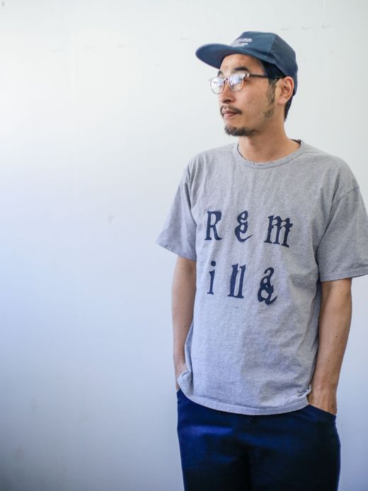 remilla R211207/ REMILLA TEE / GRY.MK