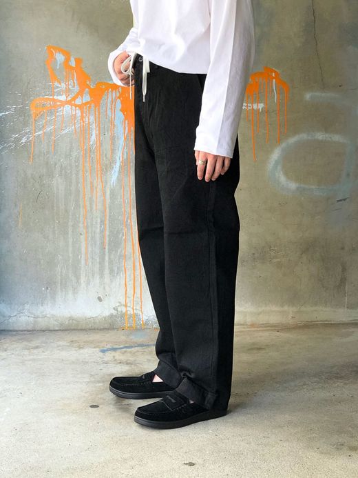 e.sen esenfw19p01 / THOMAS / BLACK DENIM