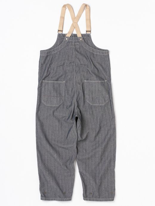 ANACHRONORM AN118 / DECK OVER PANTS / INDIGO ONE WASH