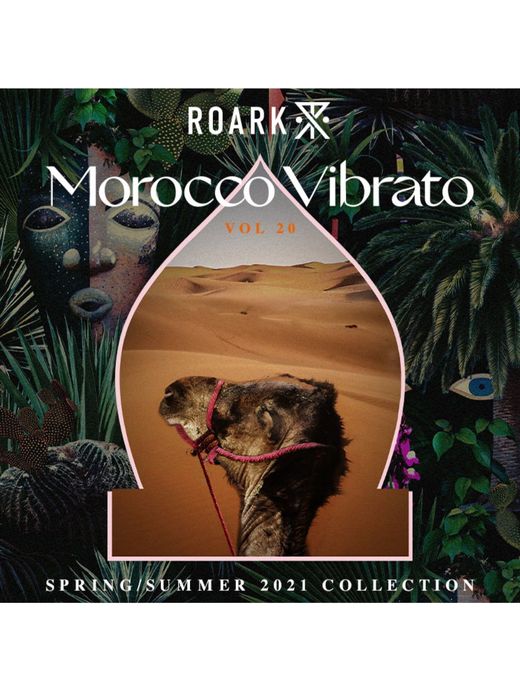 ROARK REVIVAL RLTJ704 / “Morocco Vibrato” L/S TEE / BLACK