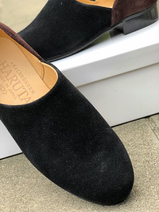 VOO Spock Shoes by -HARUTA- Women / black browm