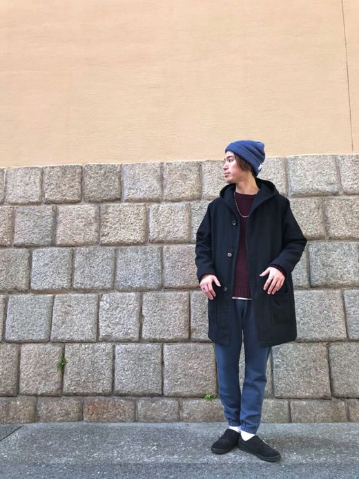 ヘリンボーン ウィザード JKT / navy