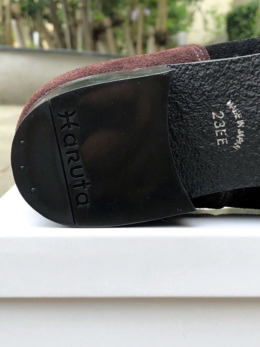 VOO Spock Shoes by -HARUTA- Women / black browm