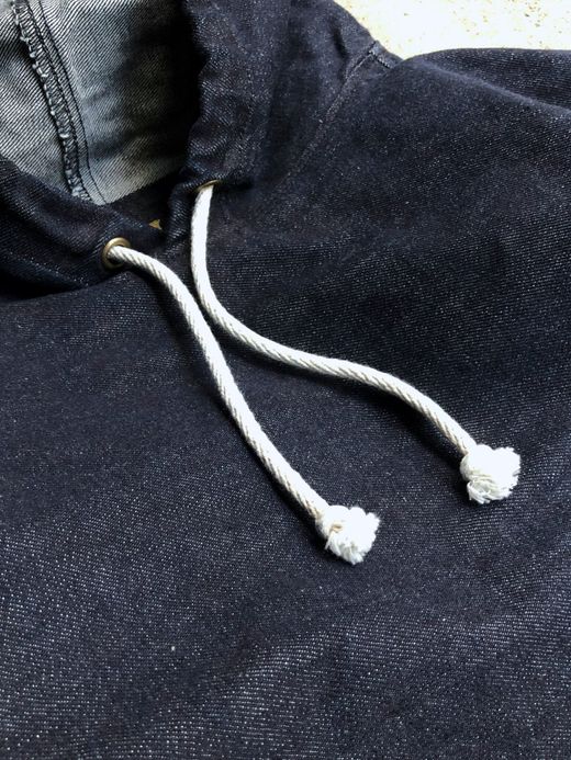 THE UNION TBO00005 / DENIM PULLOVER HOOD / BLUE DENIM