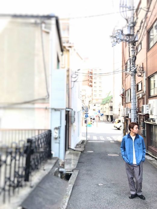 VOO 2Tone indigo Shirts / one wash