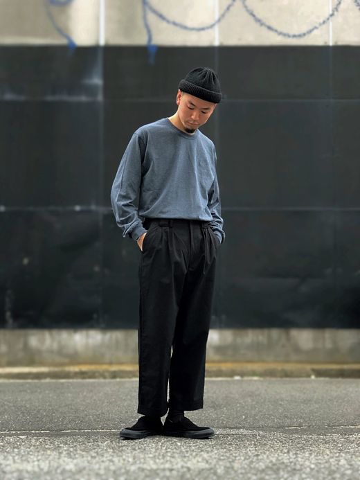 LOOKER LOOK.73 / HIBISCUS LONG TEE / C.GRAY