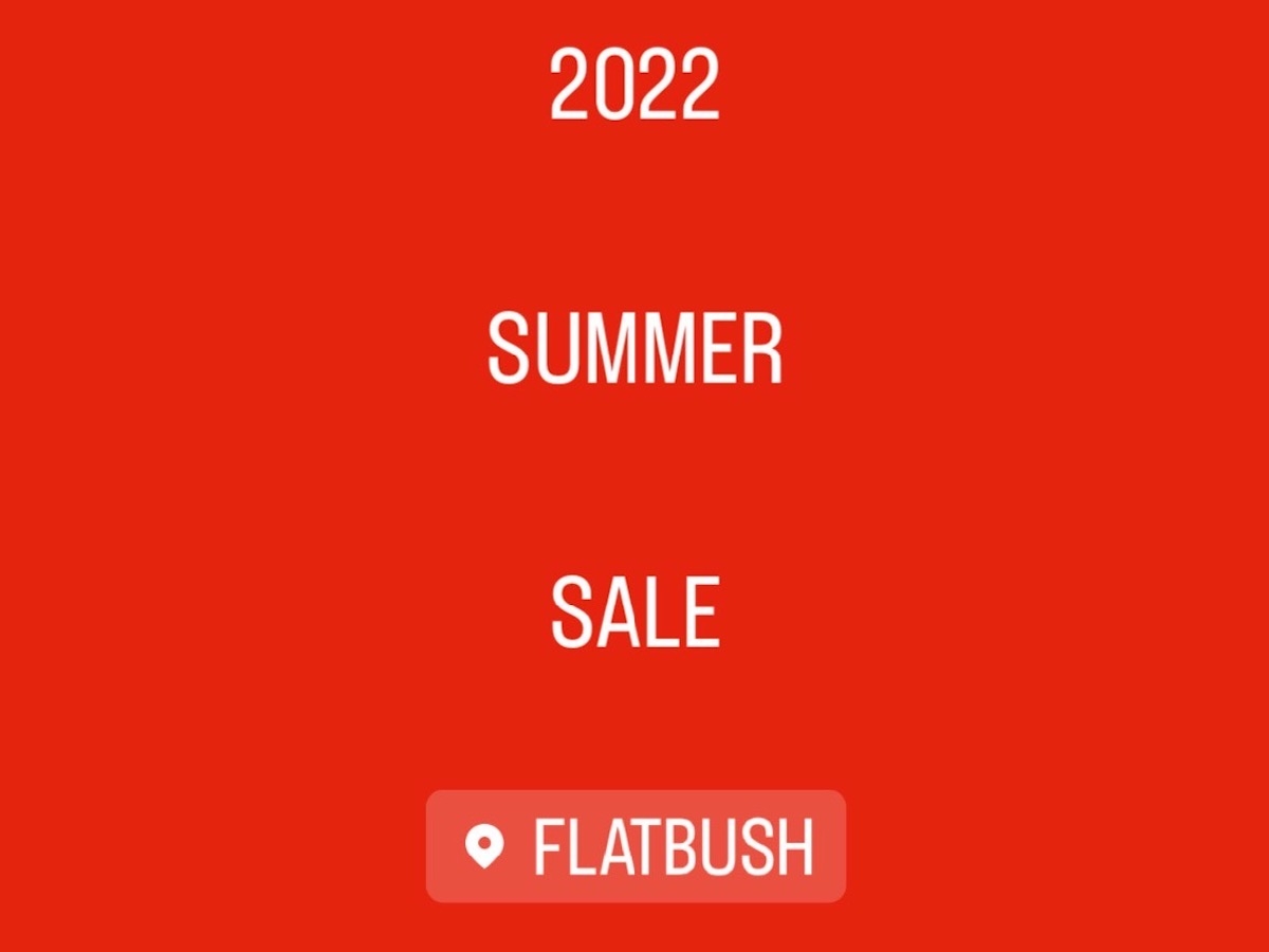 【2022 SUMMER SALE !!!!!!!!】のアイキャッチ画像
