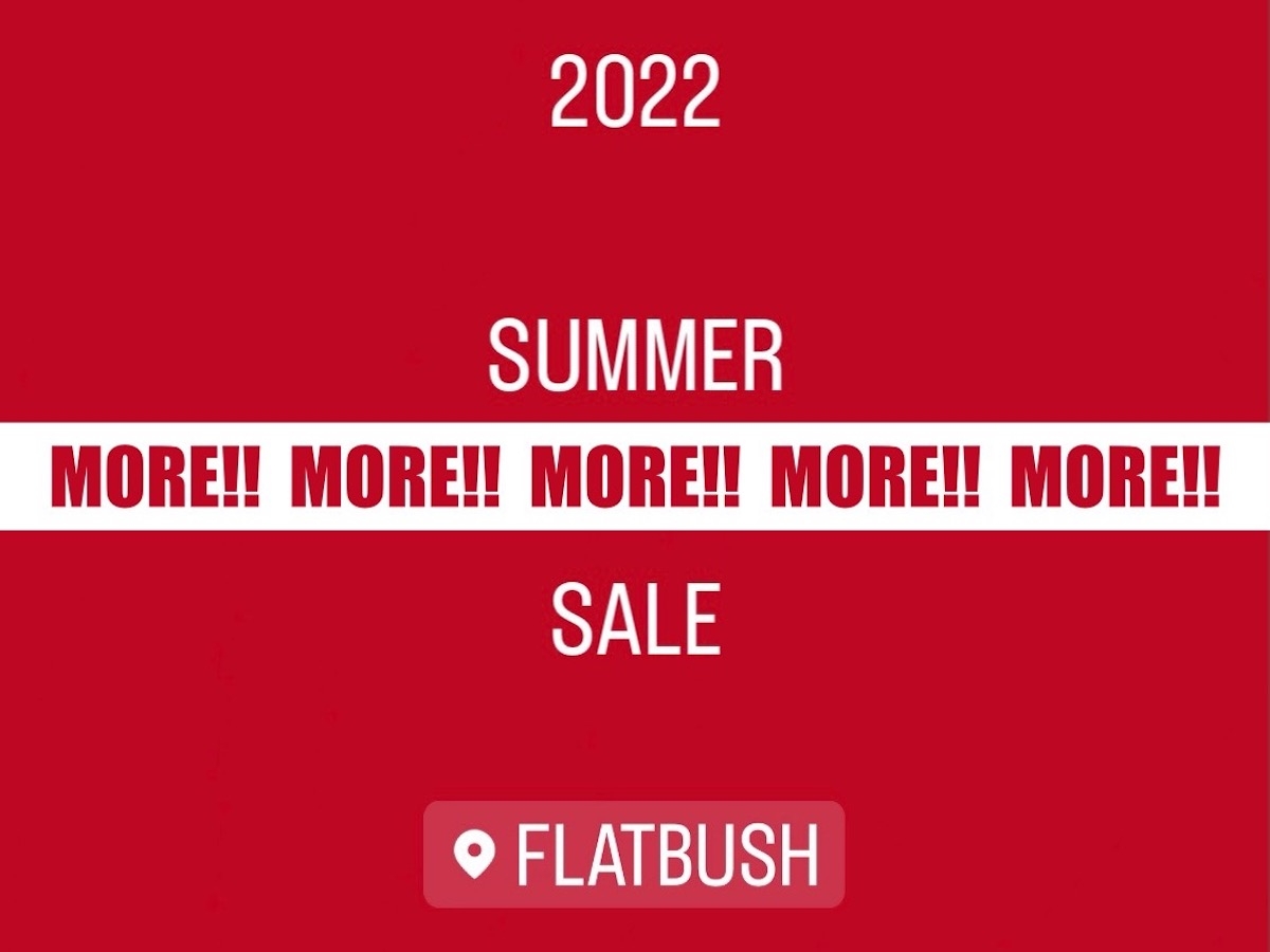 【"MORE" 2022 SUMMER SALE!!!!!!!!】のアイキャッチ画像