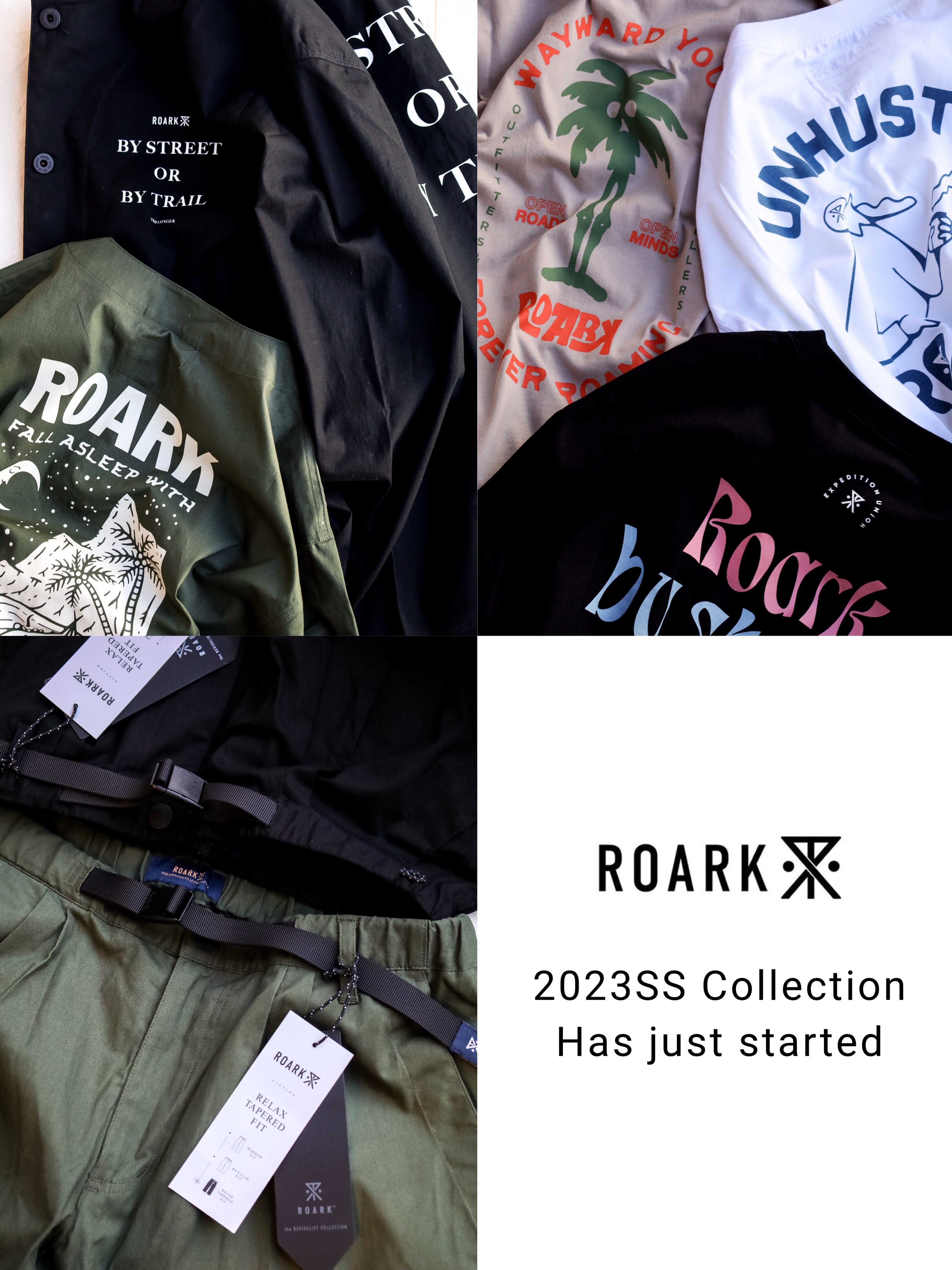 【【ROARK REVIVAL】2023SS COLLECTION.】のアイキャッチ画像