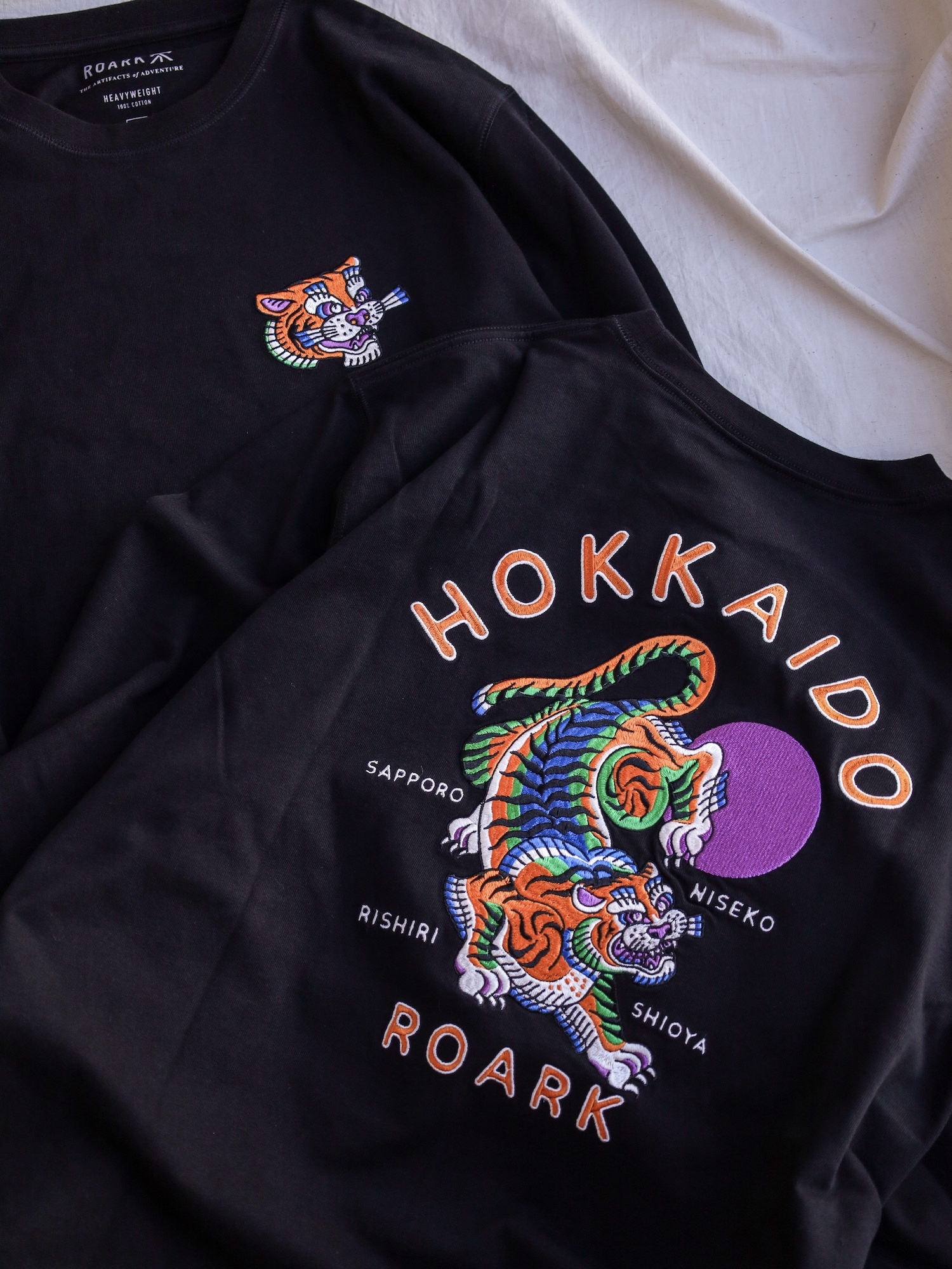ROARK 北海道 スカジャン 黒 ROARK 北海道 スカジャン 黒
