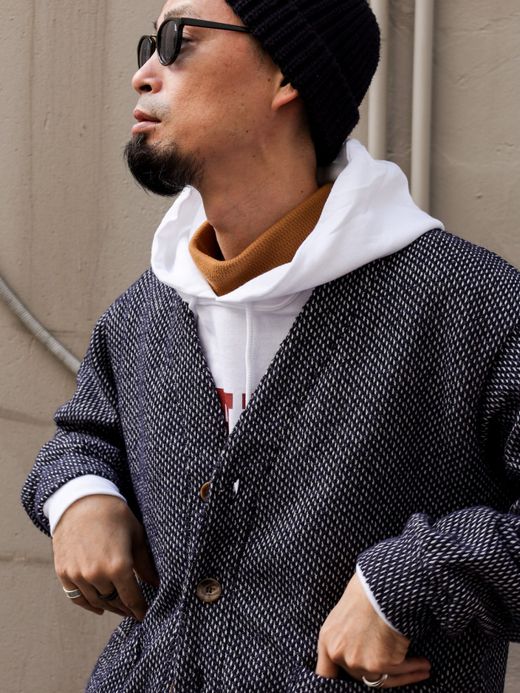 THE UNION MOF CARDIGAN / Navy