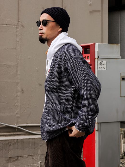 THE UNION MOF CARDIGAN / Navy